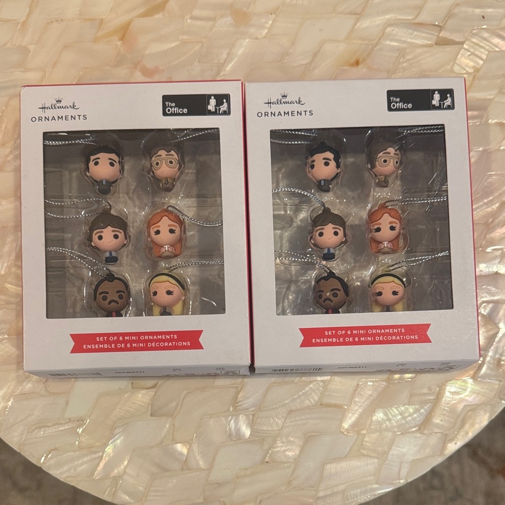 Hallmark The Office Character Ornaments Set - Multicolor